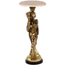 Столик декоративный Bogacho 13056/Б/340Ас Фортуна бронзовый 34 см