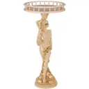 Столик декоративный Bogacho 13056/АС/450/2Ас Фортуна бежевый 45 см