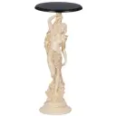 Столик декоративный Bogacho 13057/АС/340Оберджин Изабель бежевый 34 см