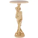 Столик декоративный Bogacho 13056/АС/450Ас Фортуна бежевый 45 см
