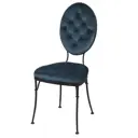 Стул Bogacho ткань цвет синий 19015