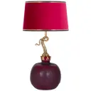 Настольная лампа BOGACHO СБ-188/Кр/Тюссо амарант цвет красный