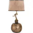 Настольная лампа BOGACHO СБ-188/Б/Тюссо капучино цвет коричневый