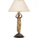 Настольная лампа BOGACHO СБ-68/Б/Молоко Гречанка цвет слоновая кость