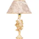 Настольная лампа BOGACHO СБ-186/АС/Каледония бискотти Орхидея Лира цвет слоновая кость