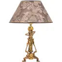 Настольная лампа BOGACHO СБ-43/Б/Голдбраун Флора цвет коричневый