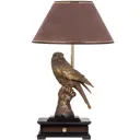 Настольная лампа BOGACHO СБ-8/Б/Кофе2 Соколиная охота цвет коричневый