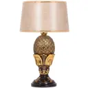 Настольная лампа BOGACHO СБ-95/Б/Тюссо жемчуг Источник Энергии цвет бежевый