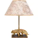 Настольная лампа BOGACHO СБ-190/Б/Каледония бискотти Тигр цвет слоновая кость