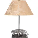 Настольная лампа BOGACHO СБ-190/АСр/Антиквайт Тигр цвет бежевый