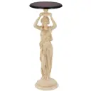 Стол декоративный Bogacho 108 Гречанка для цветов 34 см до 10 кг бежевый