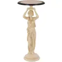 Стол декоративный Bogacho 140 Гречанка для цветов 45 см до 10 кг бежевый