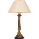 Настольная лампа BOGACHO СБ-9/Б/Крем Колонна испанская цвет бежевый