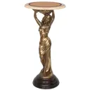 Столик декоративный Bogacho 13021/Б/340АсП Валерия бронзовый 34 см