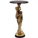 Столик декоративный Bogacho 13056/Б/450Орех Фортуна бронзовый 45 см