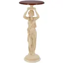 Стол декоративный Bogacho 108 Гречанка для цветов 40 см до 10 кг бежевый