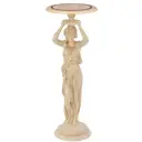 Стол декоративный Bogacho 137 Гречанка для цветов 34 см до 10 кг бежевый