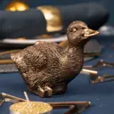 Статуэтка Bogacho Уточка Ханни бронзовый