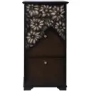 Шкаф для обуви Bogacho 62x123x41 см цвет темно-коричневый