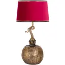 Настольная лампа BOGACHO СБ-188/Б/Тюссо амарант цвет красный