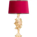 Настольная лампа BOGACHO СБ-186/АС/Тюссо амарант Орхидея Лира цвет красный