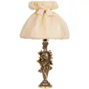 Настольная лампа BOGACHO СБ-186/Б/Мадлен жемчуг Орхидея Лира цвет бежевый
