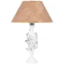 Настольная лампа BOGACHO СБ-186/Бел/Кофе Орхидея Лира цвет коричневый