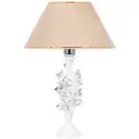Настольная лампа BOGACHO СБ-186/Бел/Айвори Орхидея Лира цвет бежевый
