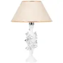 Настольная лампа BOGACHO СБ-186/Бел/Молоко Орхидея Лира цвет слоновая кость