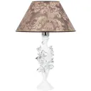 Настольная лампа BOGACHO СБ-186/Бел/Голдбраун Орхидея Лира цвет коричневый