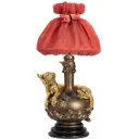 Настольная лампа BOGACHO СБ-71/Б/Мадлен роза Агнесса цвет красный