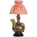 Настольная лампа BOGACHO СБ-71/Б/Мадлен персик Агнесса цвет розовый