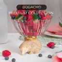 Конфетница Bogacho Ёжик Барб Аврора 0.4 л стекло цвет кремовый