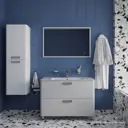 Тумба под раковину напольная Iddis BRI10WFi95 98.4см цвет белый