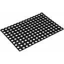 Коврик грязезащитный каучук Amigo 40x60 см цвет черный
