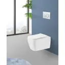 Унитаз подвесной Belbagno BB132CHR/BB132SC безободковый с сиденьем микролифт