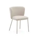 Стул / кресло La forma Ciselia 45x75x53 см текстиль цвет бежевый