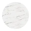 Столешница Genglass 90x90x1.6 см ЛДСП цвет белый мрамор