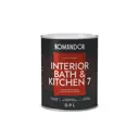 Краска для ванной и кухни Komandor Interior 7 влагостойкая прозрачная база С 0.9 л