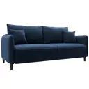 Диван прямой Лига-064 НПБ Лига диванов 129613 217x98x105 см шенилл цвет rimini 10 синий