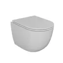 Унитаз подвесной Bauedge BL0002-HQ5 безободковый с сиденьем микролифт