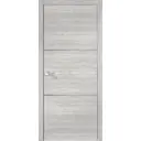 Дверь межкомнатная глухая Канзас 2 Веллдорис 60x200 см ПВХ цвет дуб европейский серый с замком
