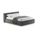 Кровать Mebelroom Лофт Velutto075 230x87x226 см лдсп цвет темно-серый