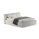 Кровать Mebelroom Лофт 150x87x226 см ЛДСП цвет светло-серый