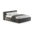 Кровать Mebelroom Лофт 210x87x226 см лдсп цвет графитовый серый