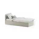 Кровать детская Mebelroom Soft 200x90 см фанера цвет бежевый