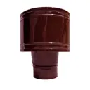 Зонт для дымохода Шамрай Zontwine red D140 мм оцинкованная сталь цвет красный