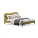 Кровать Mebelroom Мосс Соул540 223x95x214 см ЛДСП цвет желтый