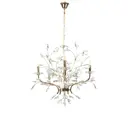 Люстра подвесная Bayerlux Сима-ленд 10536651 5 ламп 3 м² цвет серый