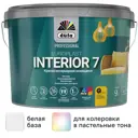 Краска для стен и потолков Dufa Europlast Interior 7 моющаяся матовая цвет белый база A 9 л